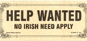 no irish need apply